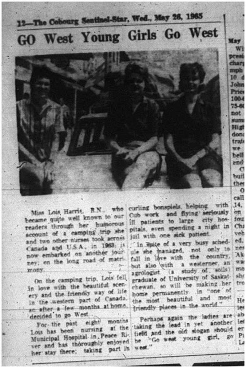 1965-05-26 School - Curling - Girls - CDCI West