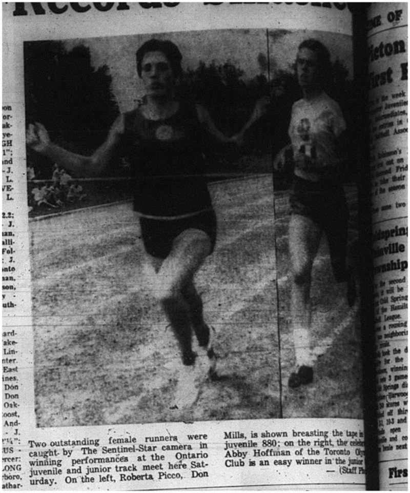 1965-08-11 Track and Field - Girls - Ontario Juvenile and Junior Track Meet