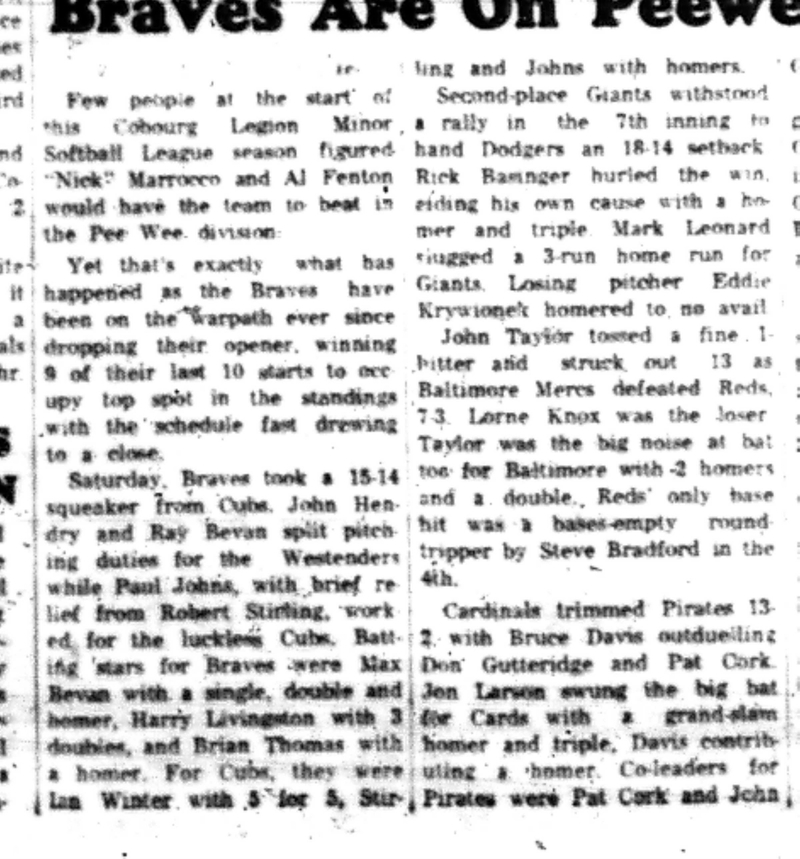 1965-08-18 Softball -Boys-CLMSL-Cubs vs Braves-B