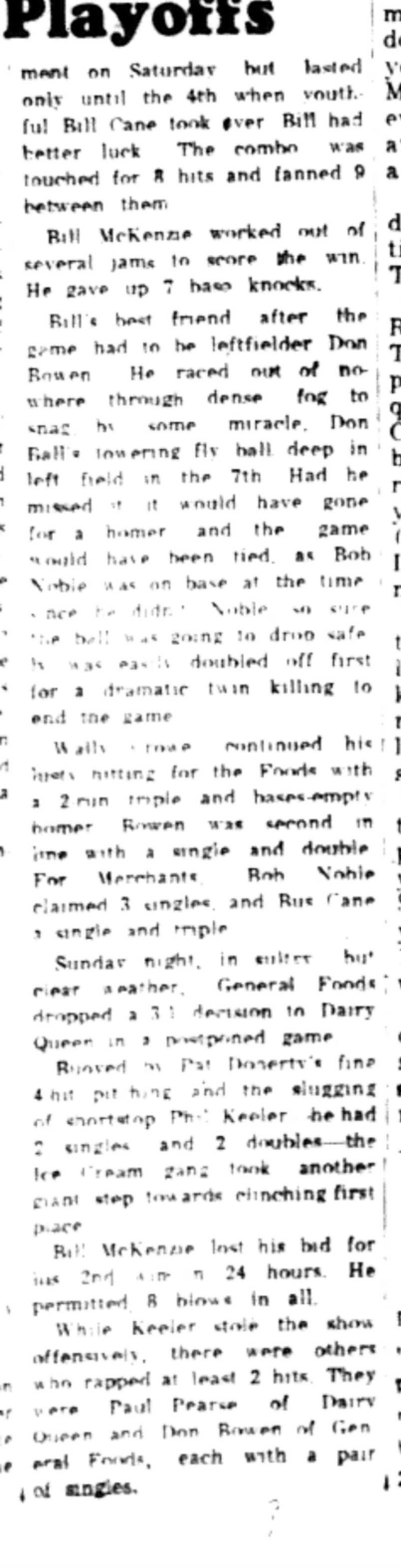 1965-08-18 Softball -Men-CMSL-Baltimore vs Sommervilles-C