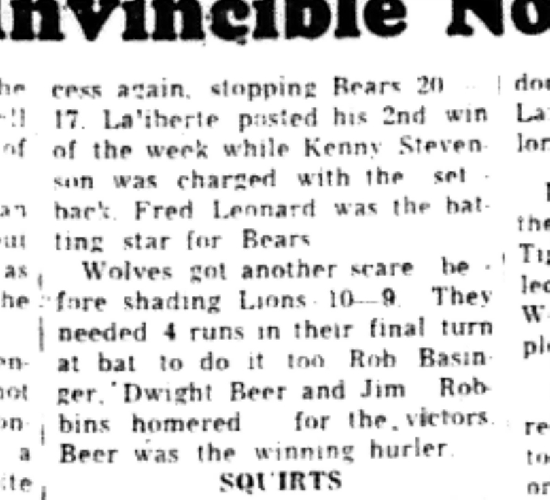 1965-08-25 Softball -Boys-CLMSL-Wolves vs Cubs-C