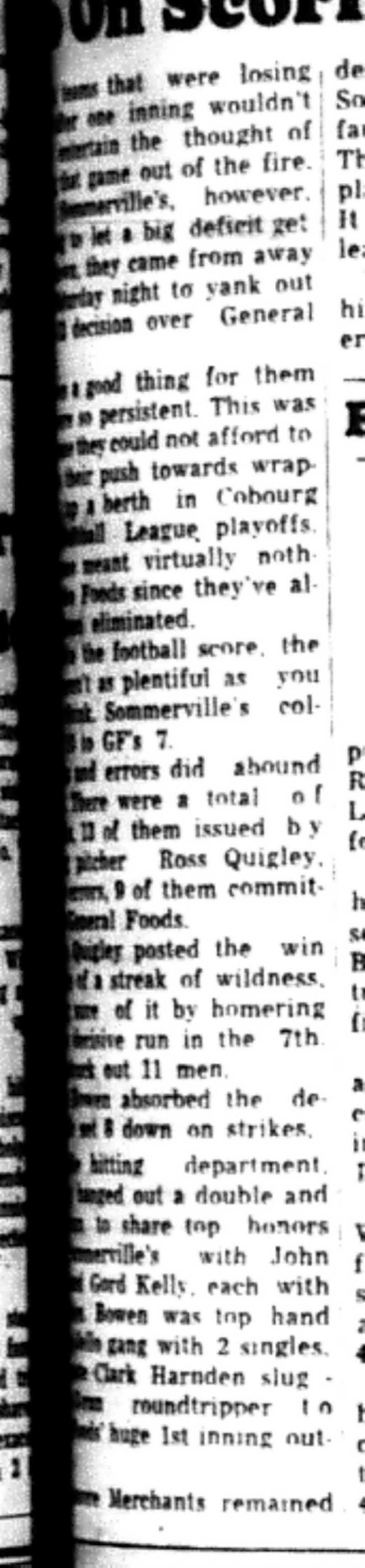 1965-08-25 Softball -Men-CMSL-Sommervilles vs Hartwig Construction-B