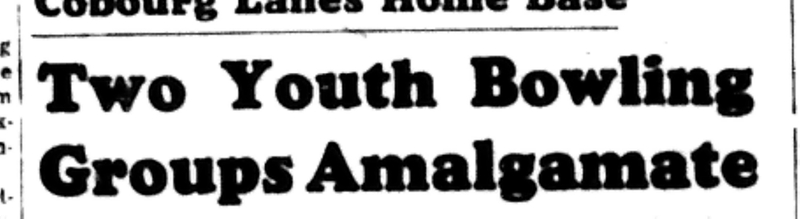 1965-09-08 Bowling -Mixed-Youth Bowling Groups Amalgamate-A