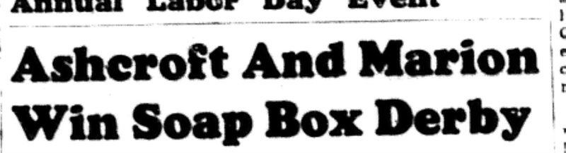 1965-09-08 Soap Box Derby -Mixed-Cobourg Derby Winners-A