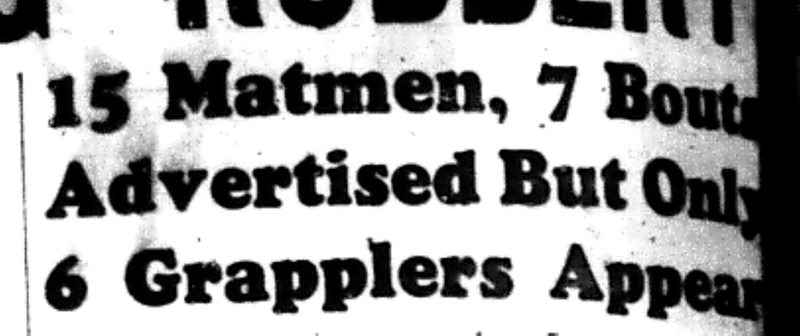 1965-09-08 Wrestling -Mixed-Cobourg Wrestling To Start-A