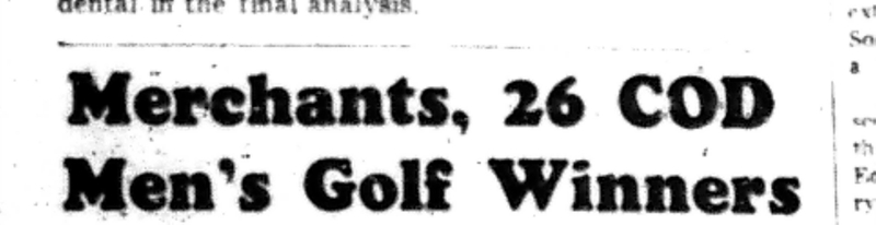 1965-09-15 Golf -Men-Cobourg Industrial Gold League Cup-A