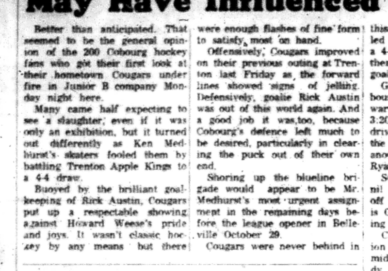 1965-10-20 Hockey -Boys-Cougars vs Trenton-B