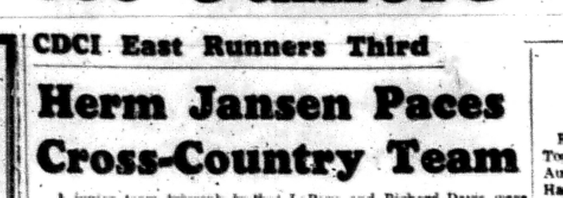 1965-10-20 School -Track & Field-CDCI East Runners Third-A