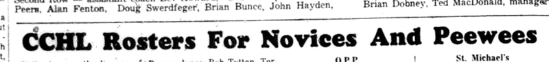 1965-10-27 Hockey -Boys-CCHL Rosters-A