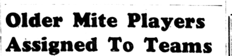 1965-11-02 Hockey -Boys-CCHL Mite Players Assigned Teams-A