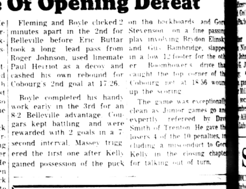 1965-11-02 Hockey -Boys-Cougars Lose In Opener-C