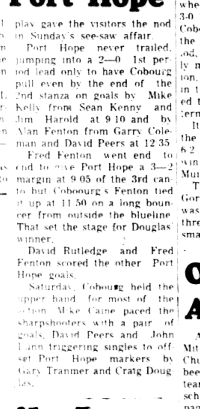 1965-11-02 Hockey -Boys-Port Hope All Stars vs Cobourg-C