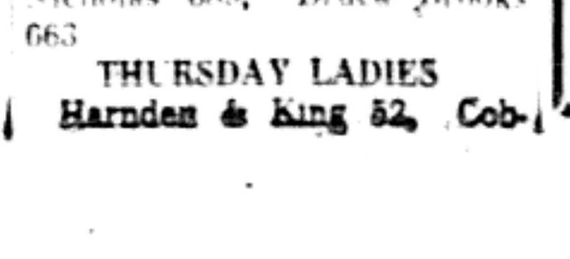 1965-11-10 Bowling -Ladies-League Results-A