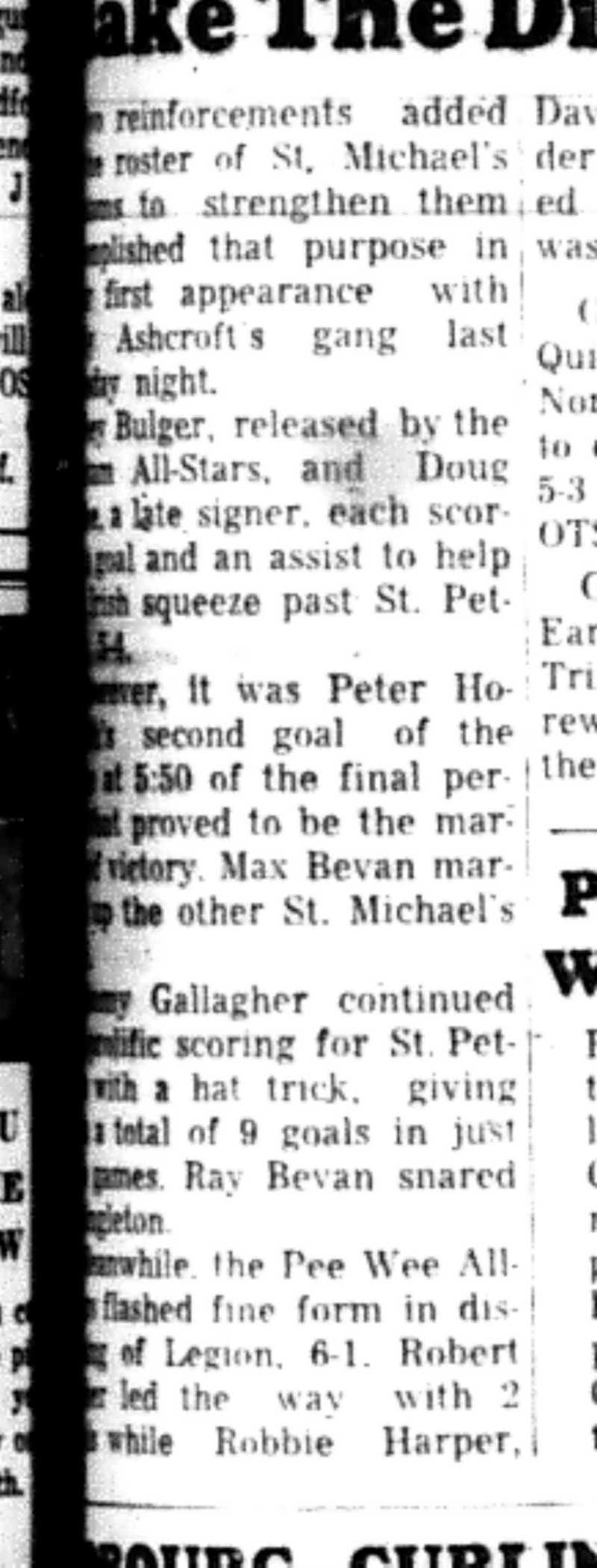 1965-11-17 Hockey -Boys-CCHL-St Michaels vs All Stars-B