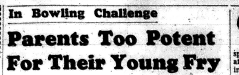 1965-12-01 Bowling -Mixed-Childrens vs Parents-A
