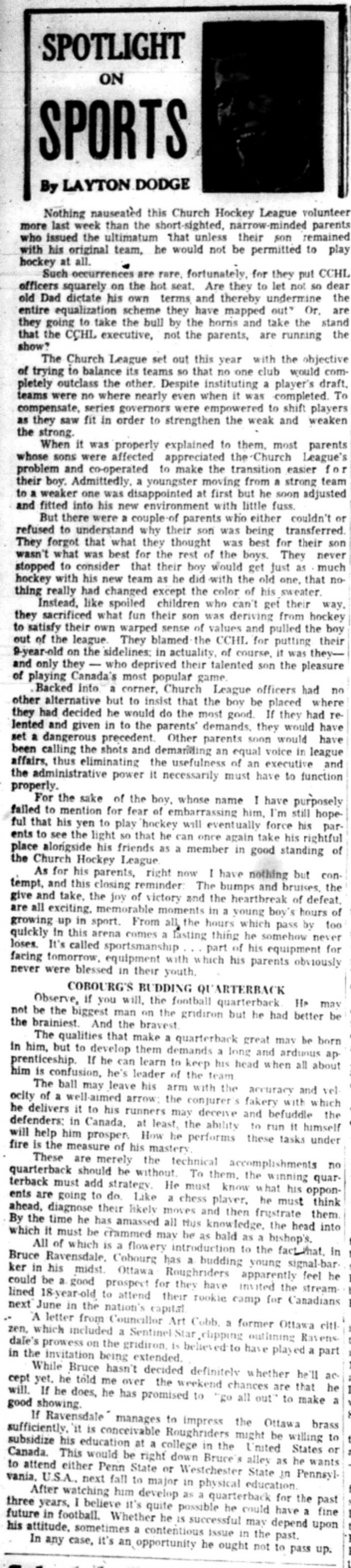 1965-12-01 Layton Dodge - Spotlight On Sports