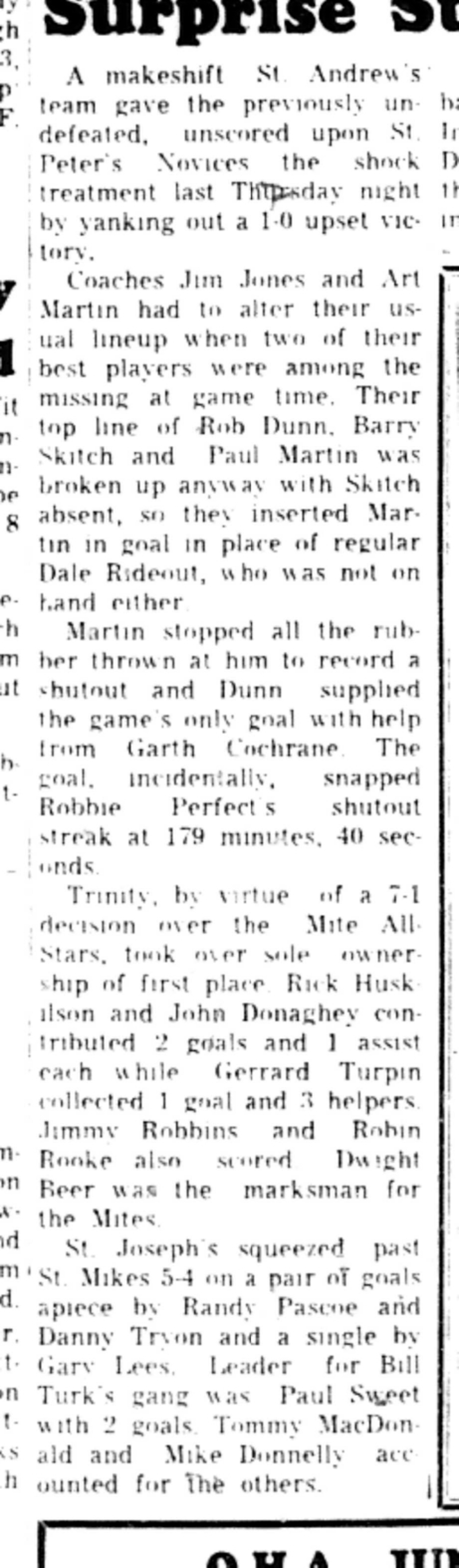 1965-12-08 Hockey -Boys-CCHL-St Andrews vs St Peters-B