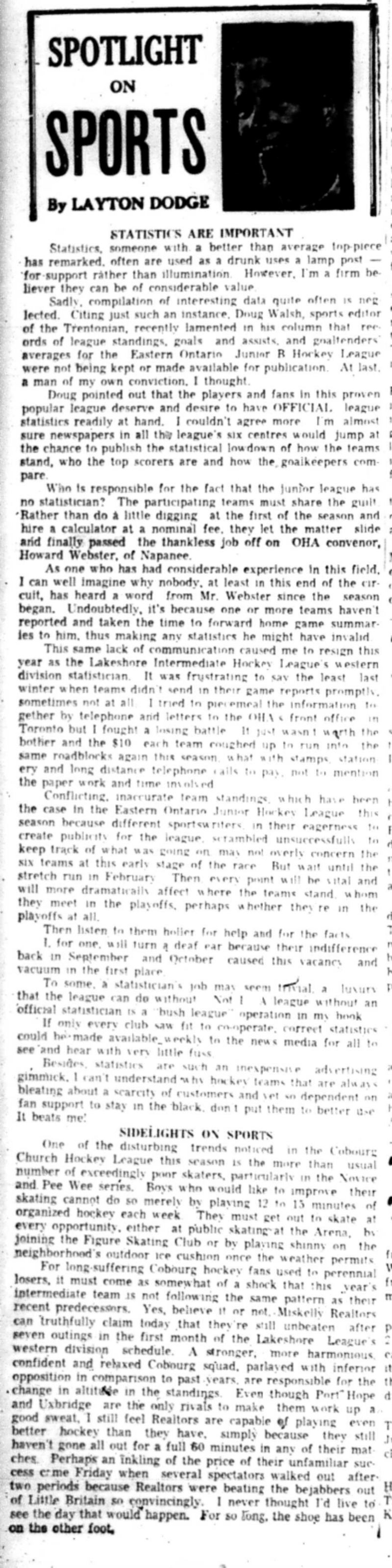 1965-12-08 Layton Dodge - Spotlight On Sports