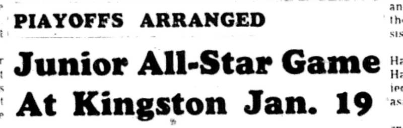 1965-12-15 Hockey -Boys-Junior B All Star Game In Kingston-A