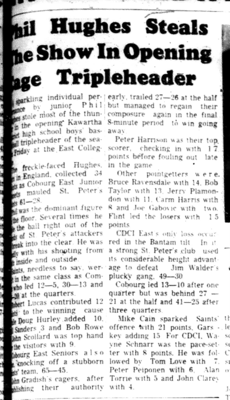 1965-12-15 School -Basketball -Boys-CDCI West vs St Peters