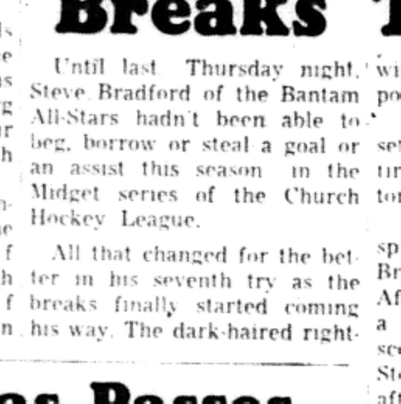 1965-12-22 Hockey -Boys-CCHL-Trinity vs All Stars-B