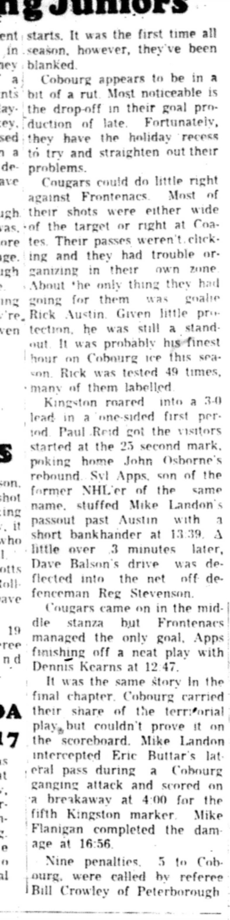 1965-12-22 Hockey -Boys-Cobourg vs Kingston-B