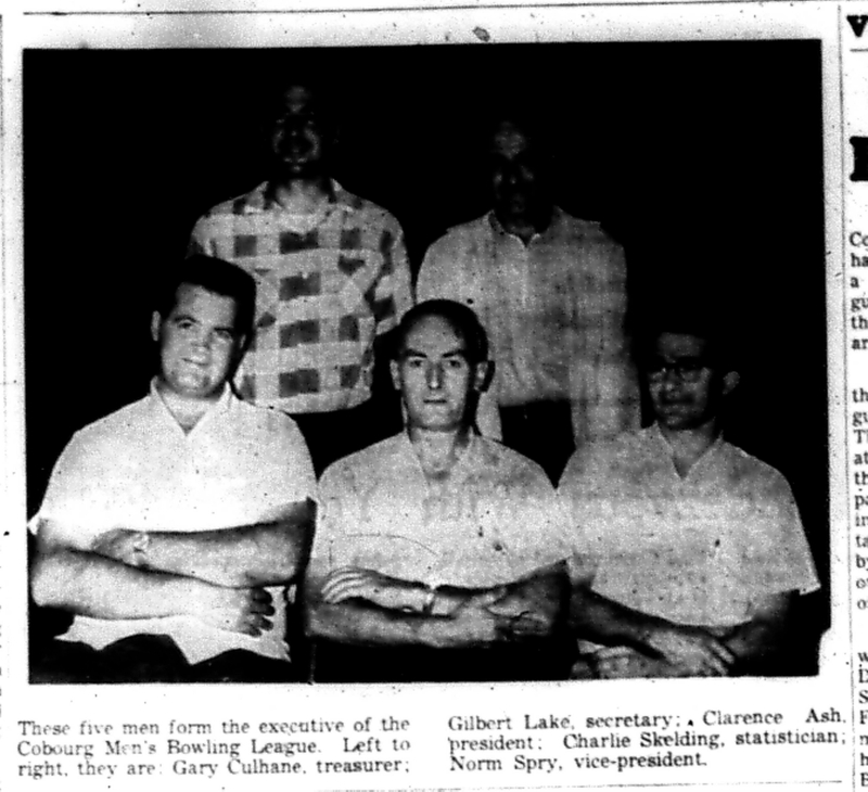 1965-12-29 Bowling -Mixed-Cobourg Bowling Executives