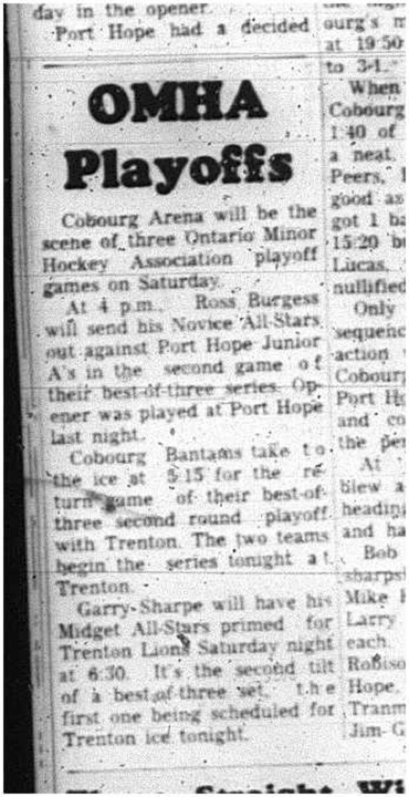 1966-02-15 Hockey -Boys -CCHL -OMHA Playoffs