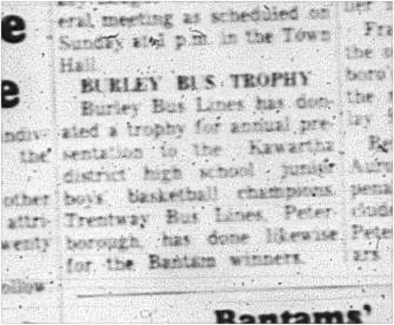 1966-02-15 School -Basketball -Boys -Kawartha District High School Basketball - Annual Presentation