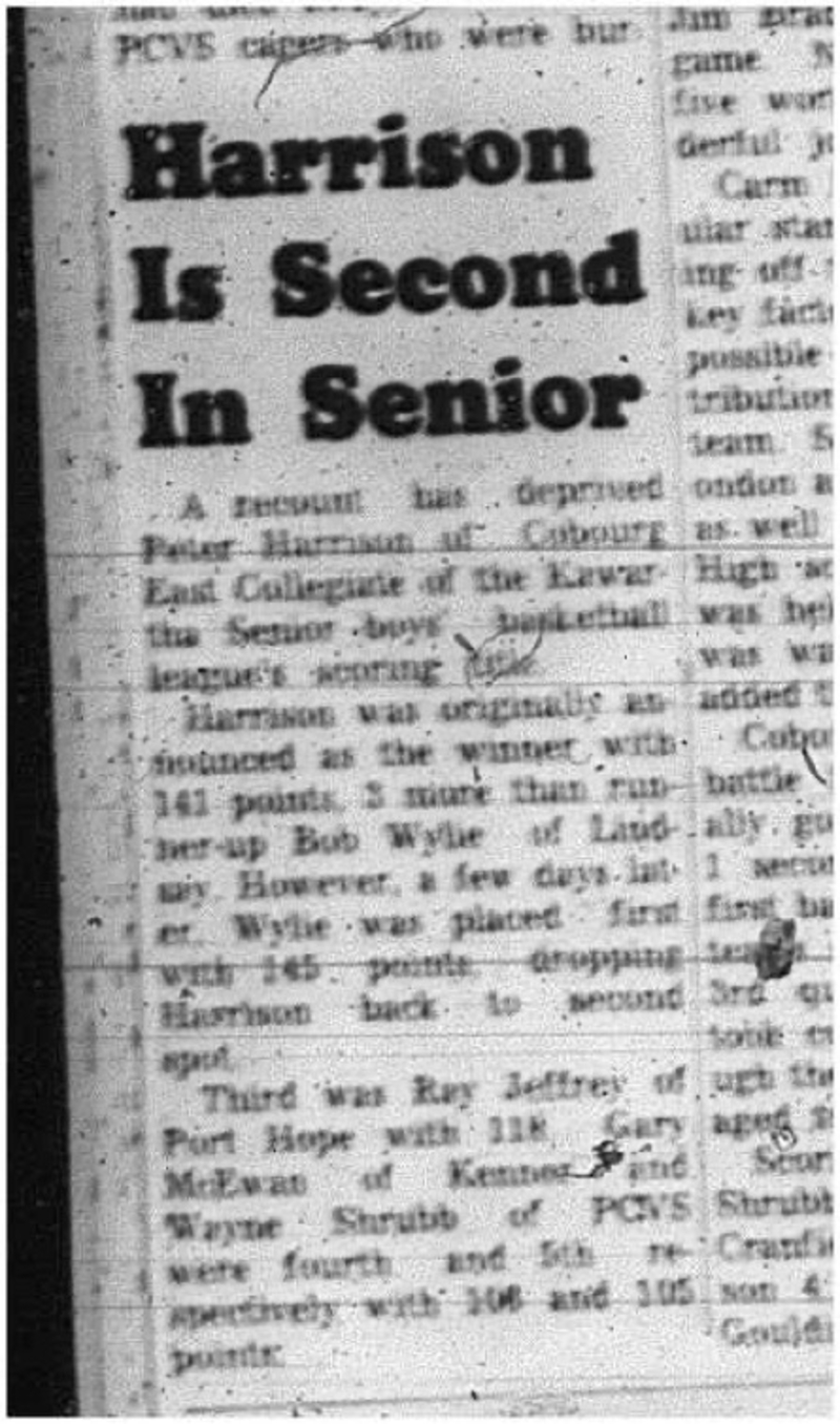 1966-02-22 School -Basketball -Boys -CDCI East - Harrison