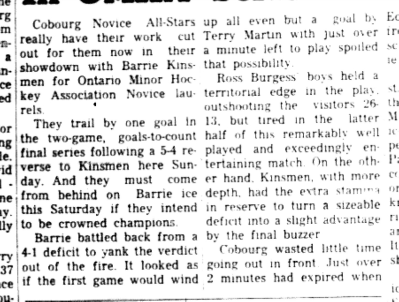 1966-03-23 Hockey -Boys -Cobourg vs Barrie-B