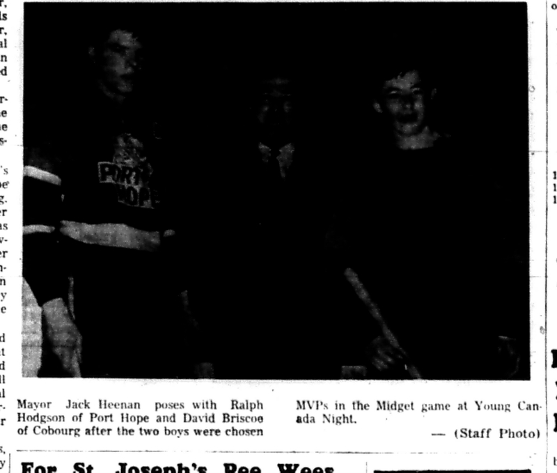 1966-03-23 Hockey -Boys -Midget MVPS At Young Canada Night