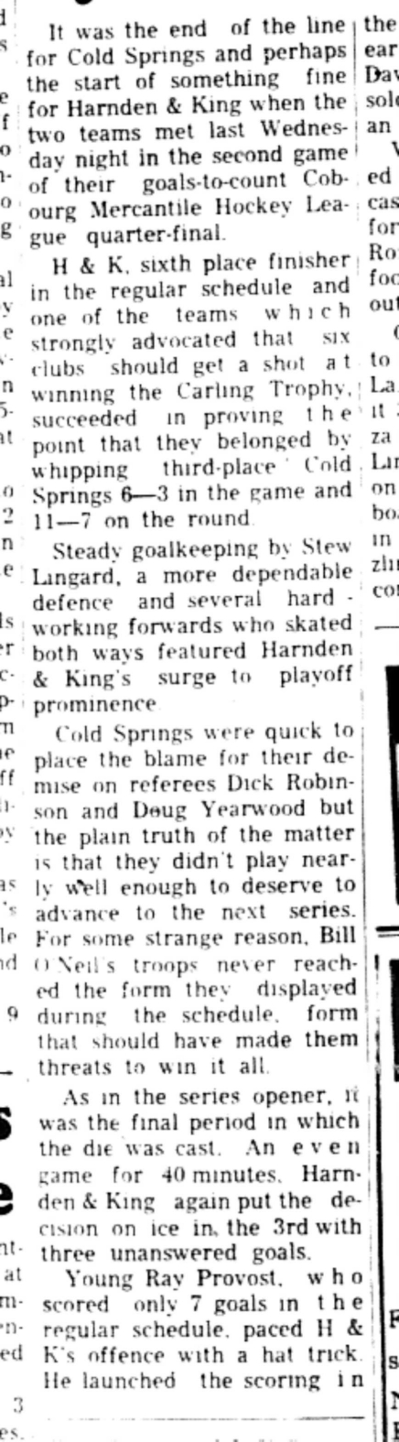 1966-03-23 Hockey -Men -CMHL-Coldsprings vs Harnden And King-B