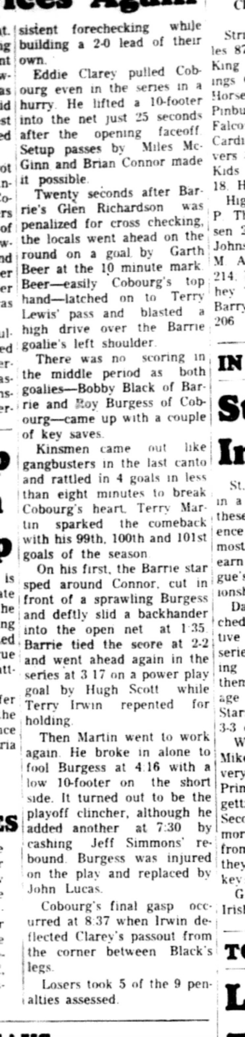 1966-03-30 Hockey  Boys -Cobourg vs Barrie-C