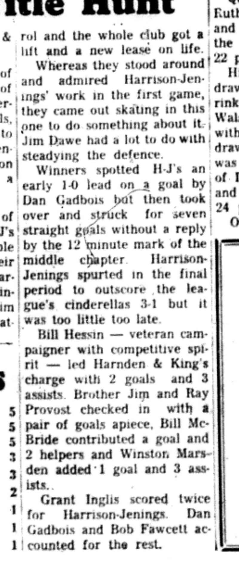 1966-04-06 Hockey -Men -Harnden-King in Search Of Title-C