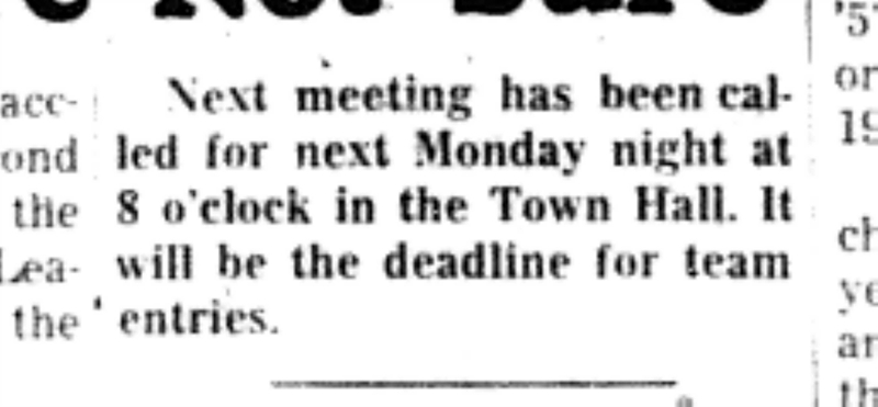 1966-04-06 Softball -Men -CMSL Teams Not Definite-C