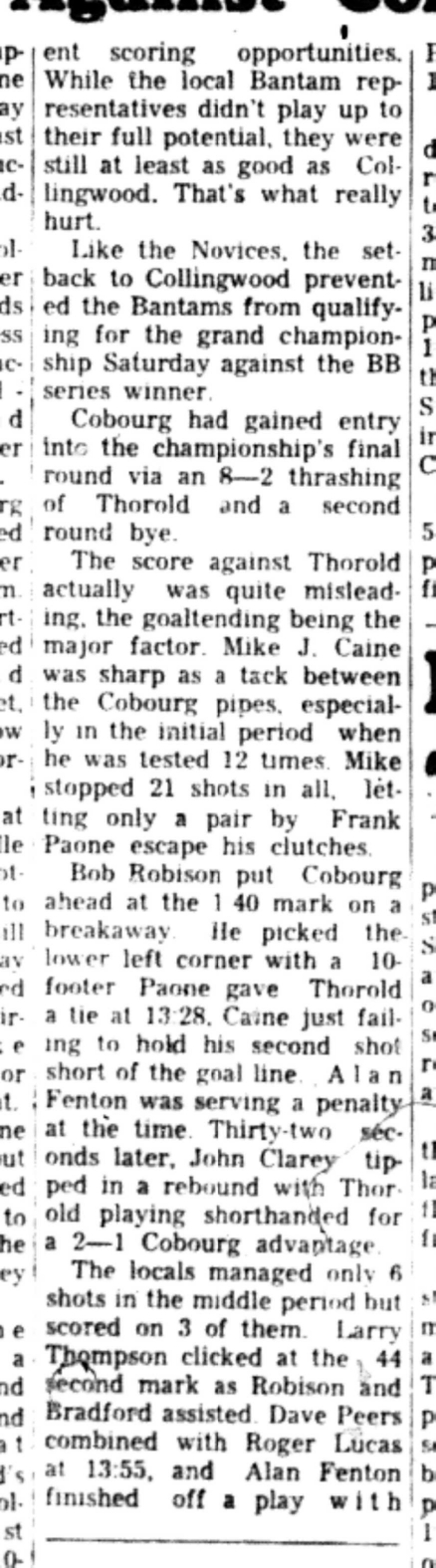 1966-04-20 Hockey -Boys -Cobourg vs Collingwood-C