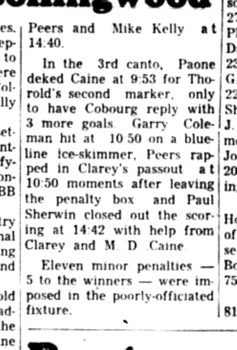 1966-04-20 Hockey -Boys -Cobourg vs Collingwood-D