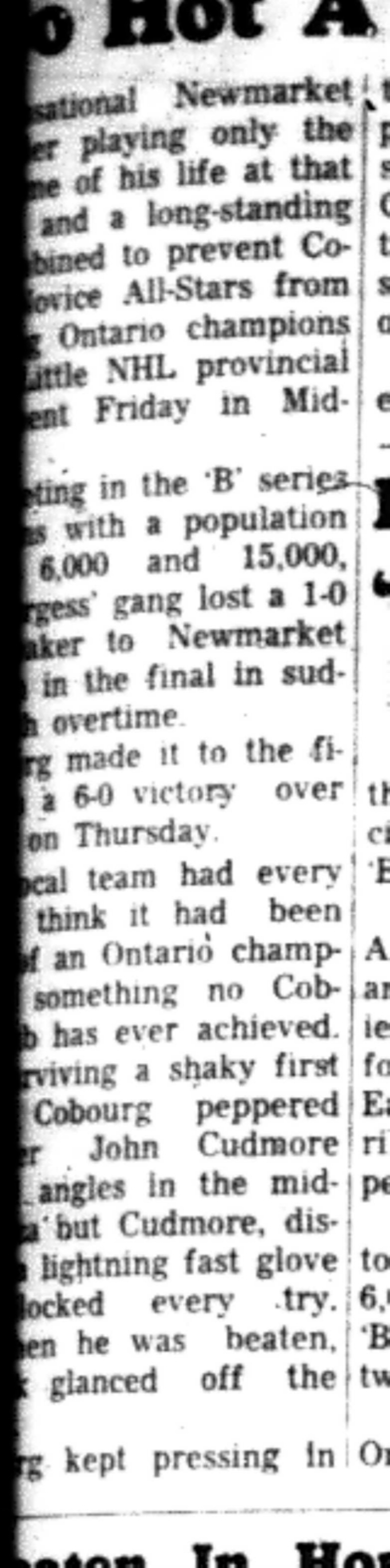 1966-04-20 Hockey -Boys -Cobourg vs Newmarket-B