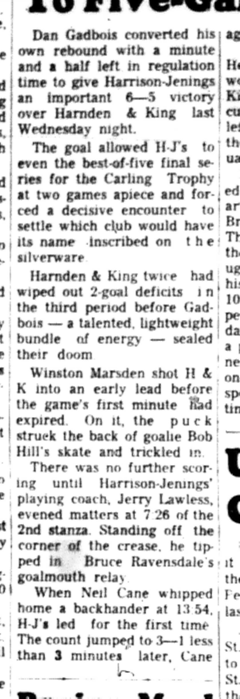 1966-04-20 Hockey -Men -CMHL-Harrison Jennings vs Harnden-King-B