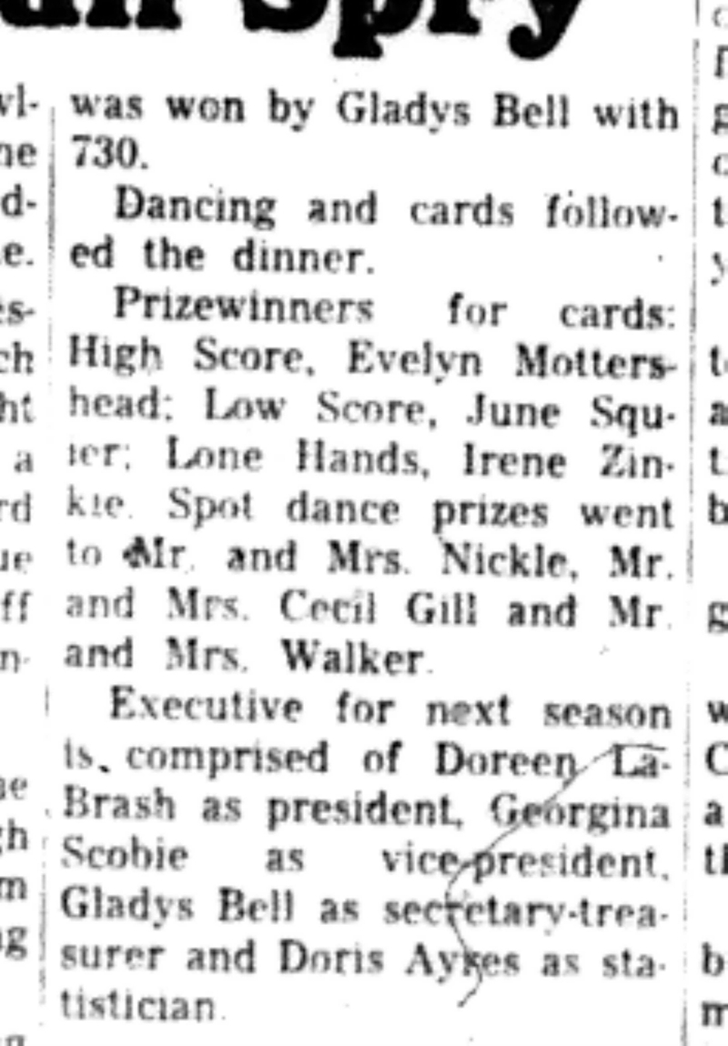 1966-04-27 Bowling -Ladies -Wednesday Ladies Star Bowler-C