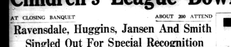 1966-04-27 Bowling -Mixed -Childrens League Closing Banquet-A