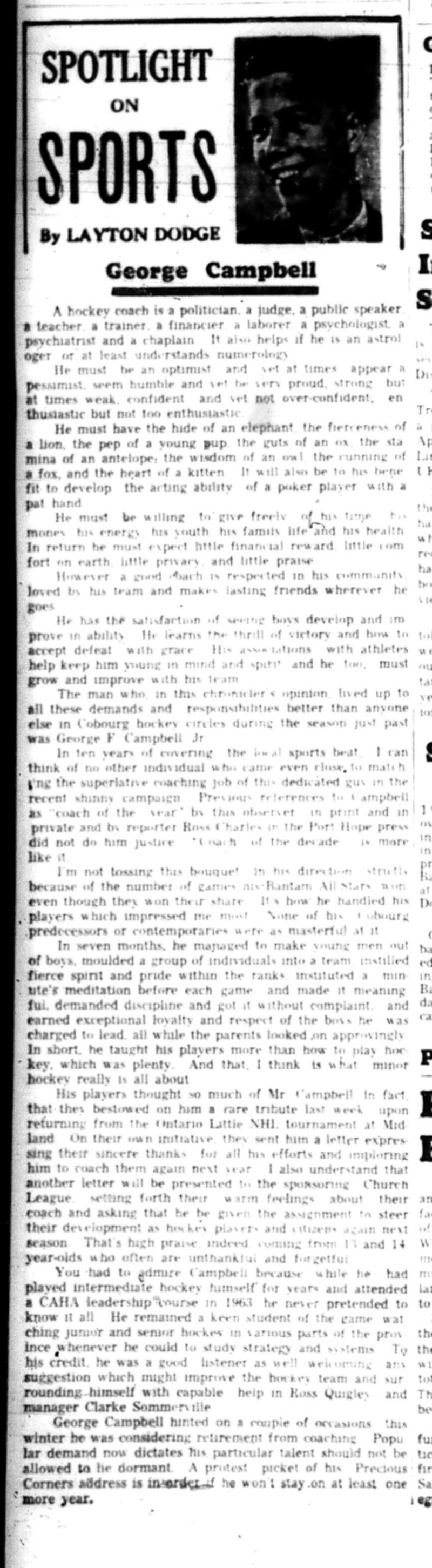 1966-04-27 Layton Dodge - Spotlight On Sports