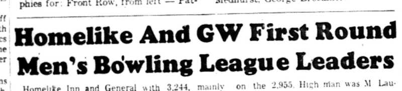 1966-05-04 Bowling -Men -First Round Playoff Leaders-A