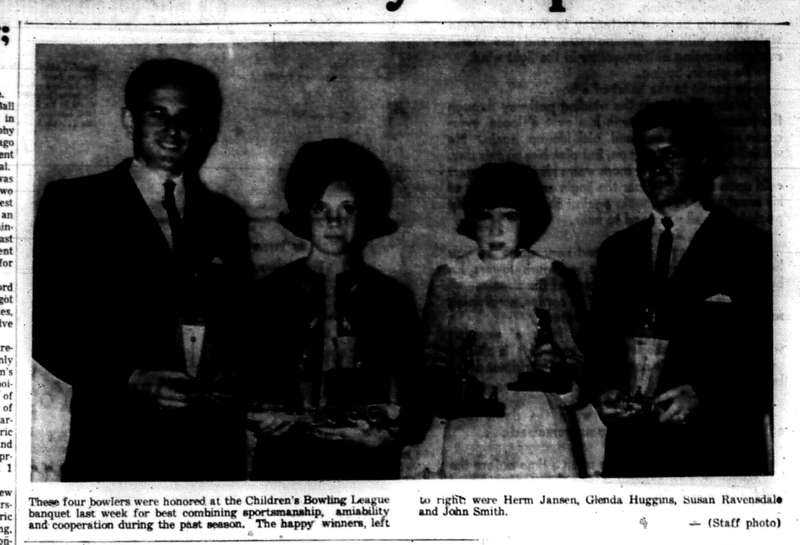 1966-05-04 Bowling -Mixed -Child Bowlers Awarded