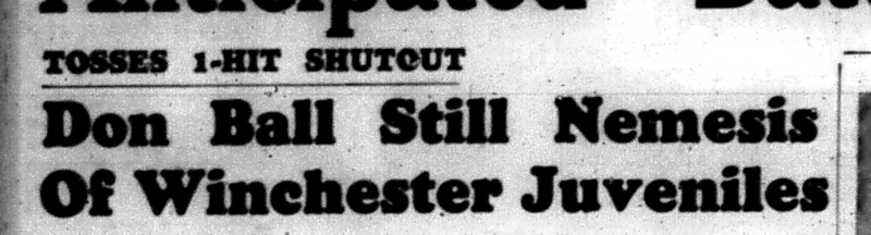 1966-05-18 Softball -Men -Cobourg vs Winchester-A