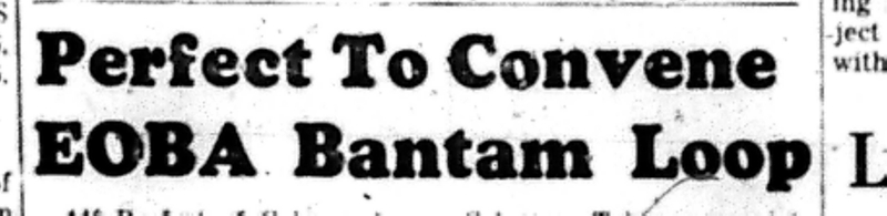 1966-05-25 Baseball -Boys -Cobourg Bantam Loop-A