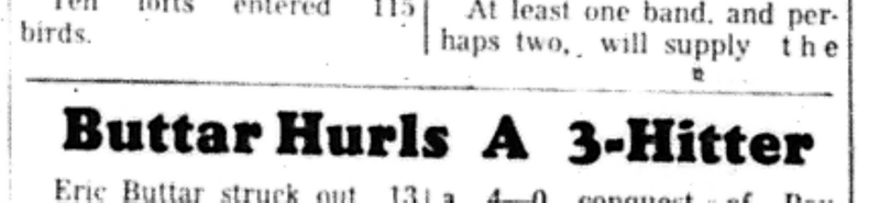 1966-05-25 Softball -Men -Baltimore vs Plainville-A