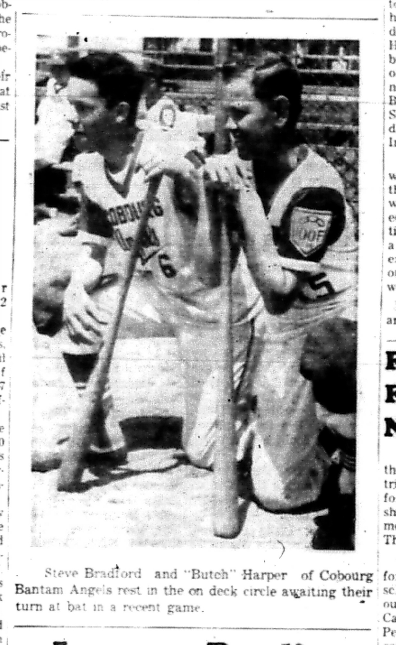 1966-06-15 Baseball -Boys -Cobourg Team Photo