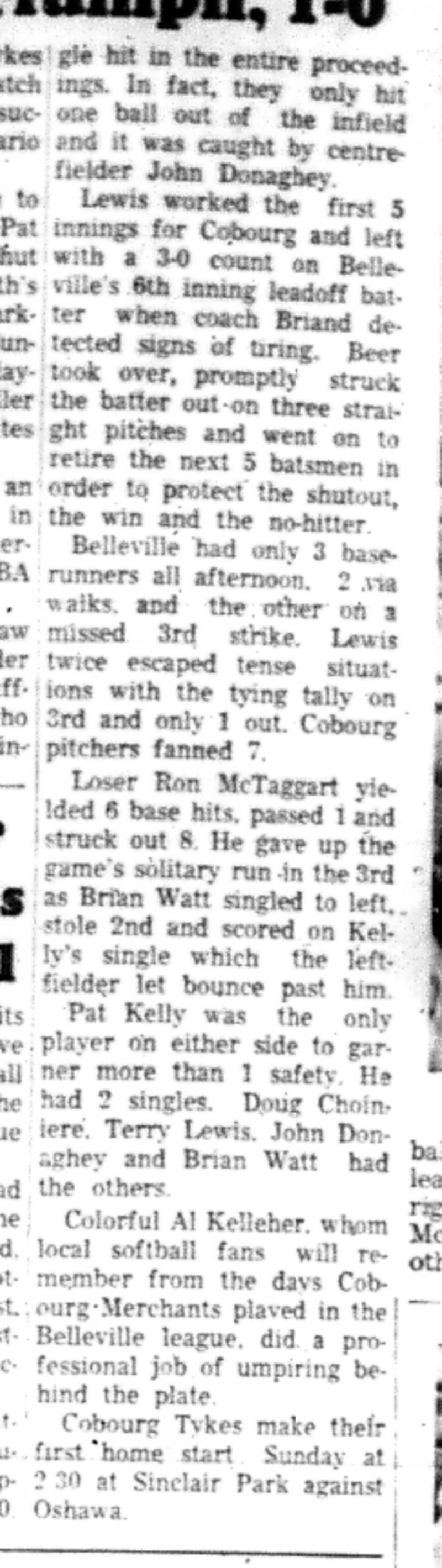 1966-06-15 Baseball -Boys -Cobourg vs Belleville-C